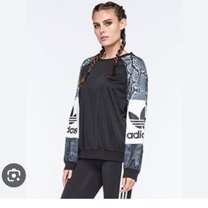 Adidas originals snake sweatshirt NWT